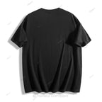Japanese Cat Samurai Breaking Stuff Classic Cotton T-shirt