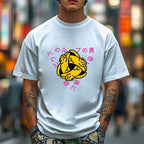 Japanese Letter Cat Loop Classic Cotton T-shirt