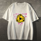 Japanese Letter Cat Loop Classic Cotton T-shirt