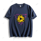 Japanese Letter Cat Loop Classic Cotton T-shirt
