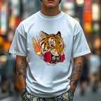 Unisex Tiger Dynamite Classic Cotton T-shirt
