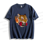 Unisex Tiger Dynamite Classic Cotton T-shirt