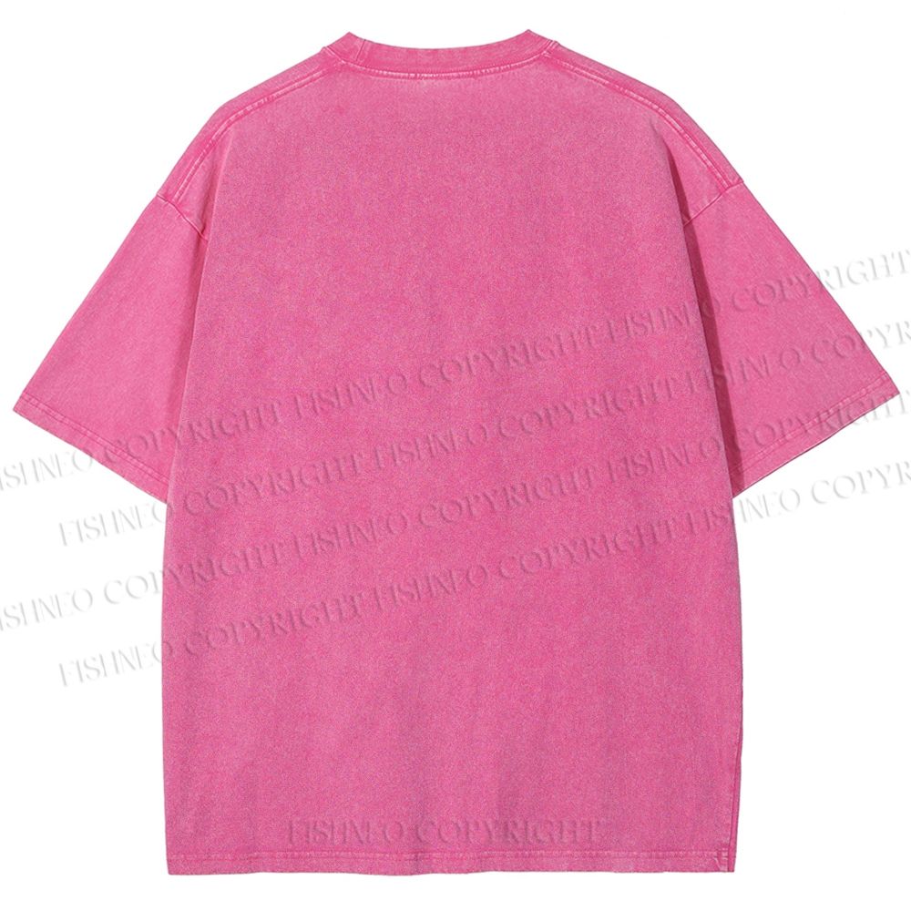 Unisex Tokyo Japan Printed Washed Tee