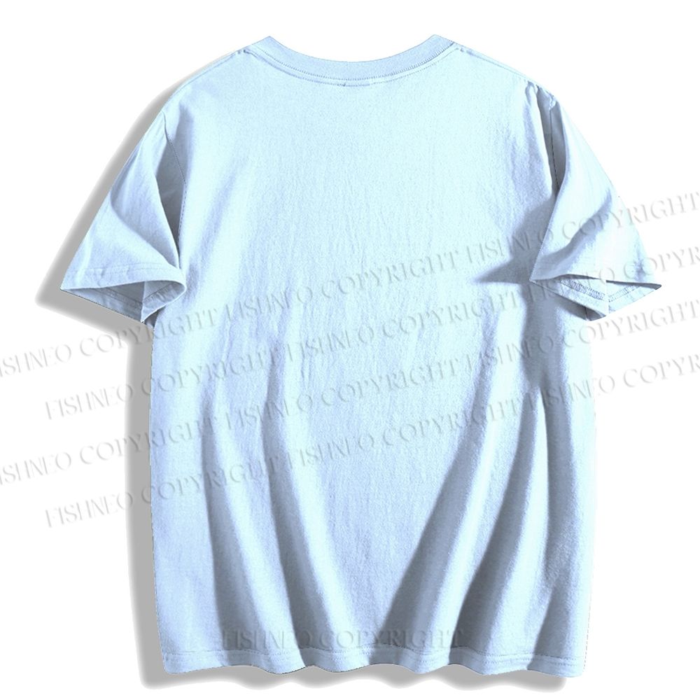 Unisex Cattle Graffiti Classic Cotton T-shirt