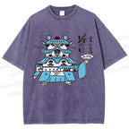 Unisex City Day Printed Washed Tee