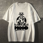 Unisex Cattle Graffiti Classic Cotton T-shirt