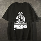 Unisex  Cattle Graffiti Classic Cotton T-shirt
