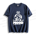 Unisex  Cattle Graffiti Classic Cotton T-shirt