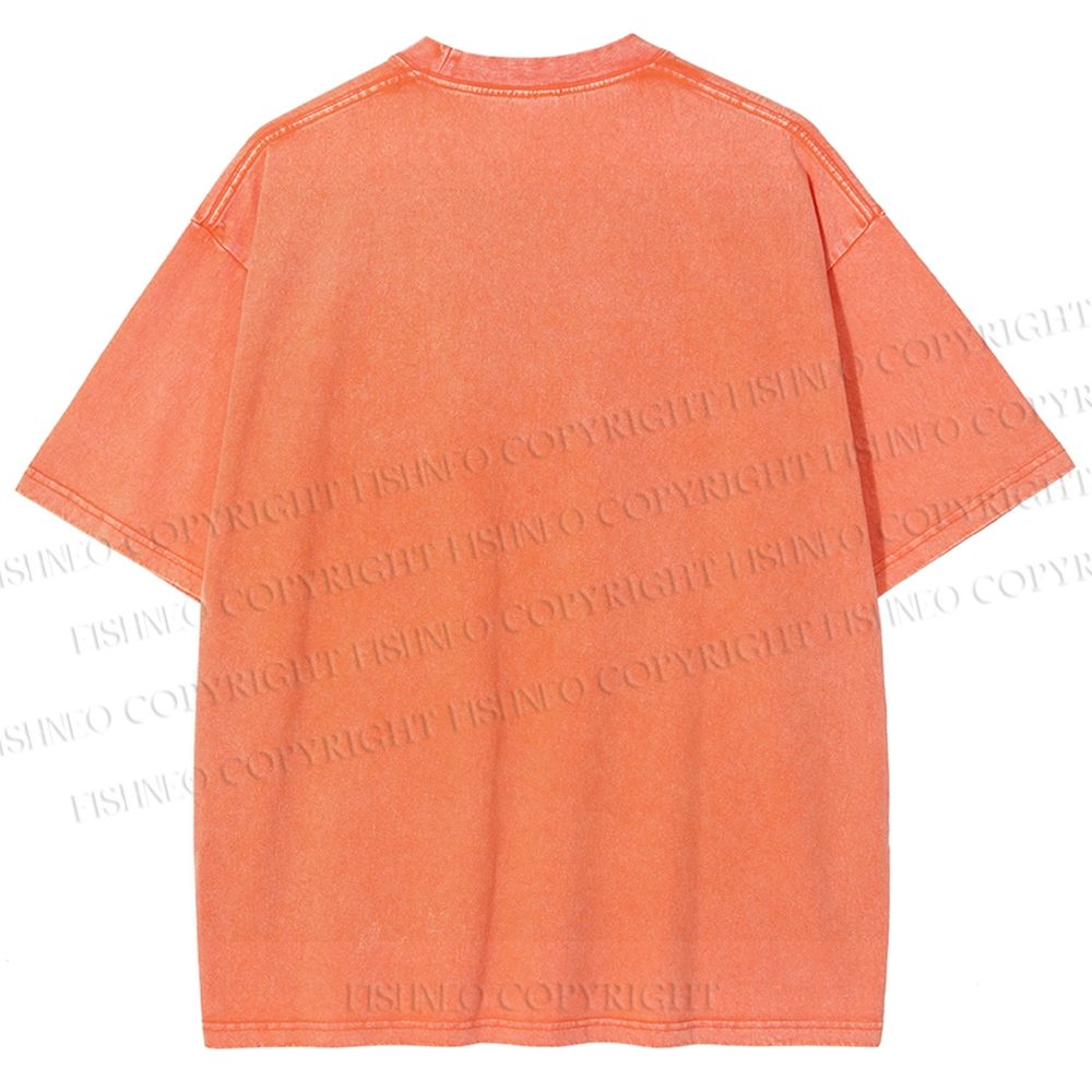 Unisex Alexander Khabbazi Fox Printed Washed Tee