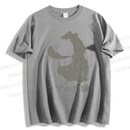 Unisex Japanese Bear Hug Classic Cotton T-shirt
