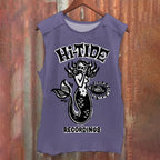 Vintage Skull Mermaid Washed Tank Top
