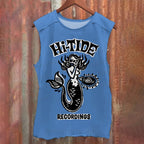 Vintage Skull Mermaid Washed Tank Top
