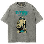 Star Wars Vintage Wash Japanese Design T-Shirt