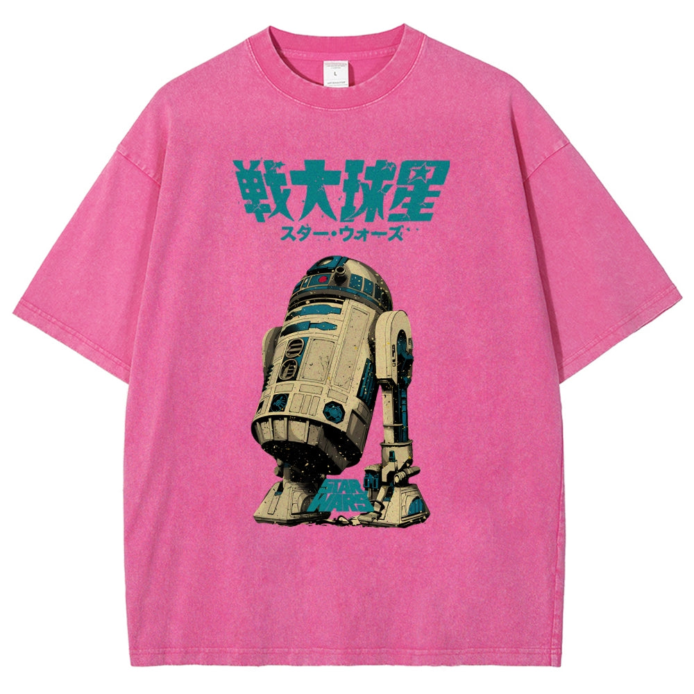 Star Wars Vintage Wash Japanese Design T-Shirt