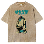 Star Wars Vintage Wash Japanese Design T-Shirt