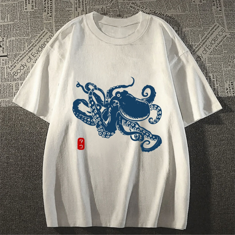 Octopus Japanese Style Classic Tee