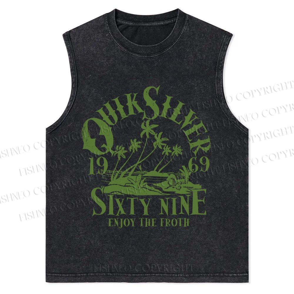 Christian Snowflake Washed Vest 2505001058