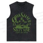 Christian Snowflake Washed Vest 2505001058