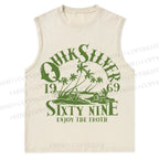 Christian Snowflake Washed Vest 2505001058