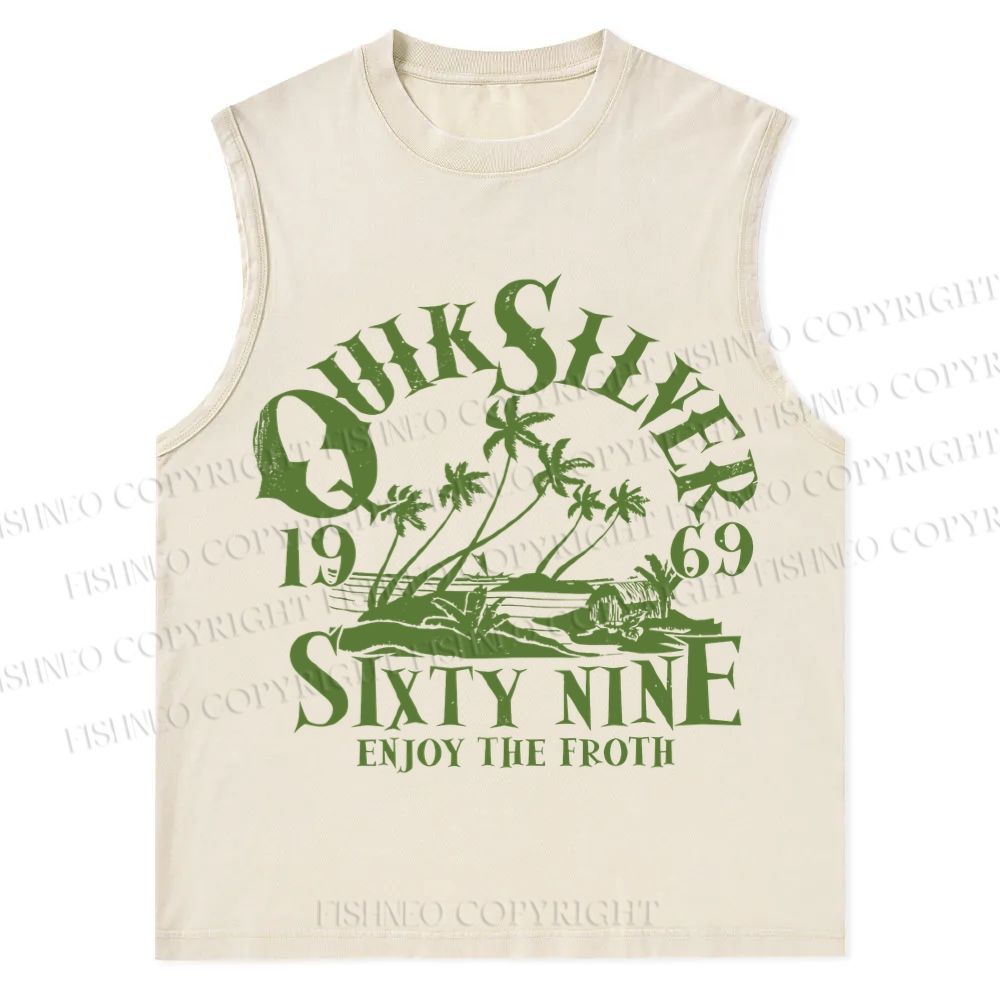 Christian Snowflake Washed Vest 2505001058