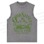 Christian Snowflake Washed Vest 2505001058