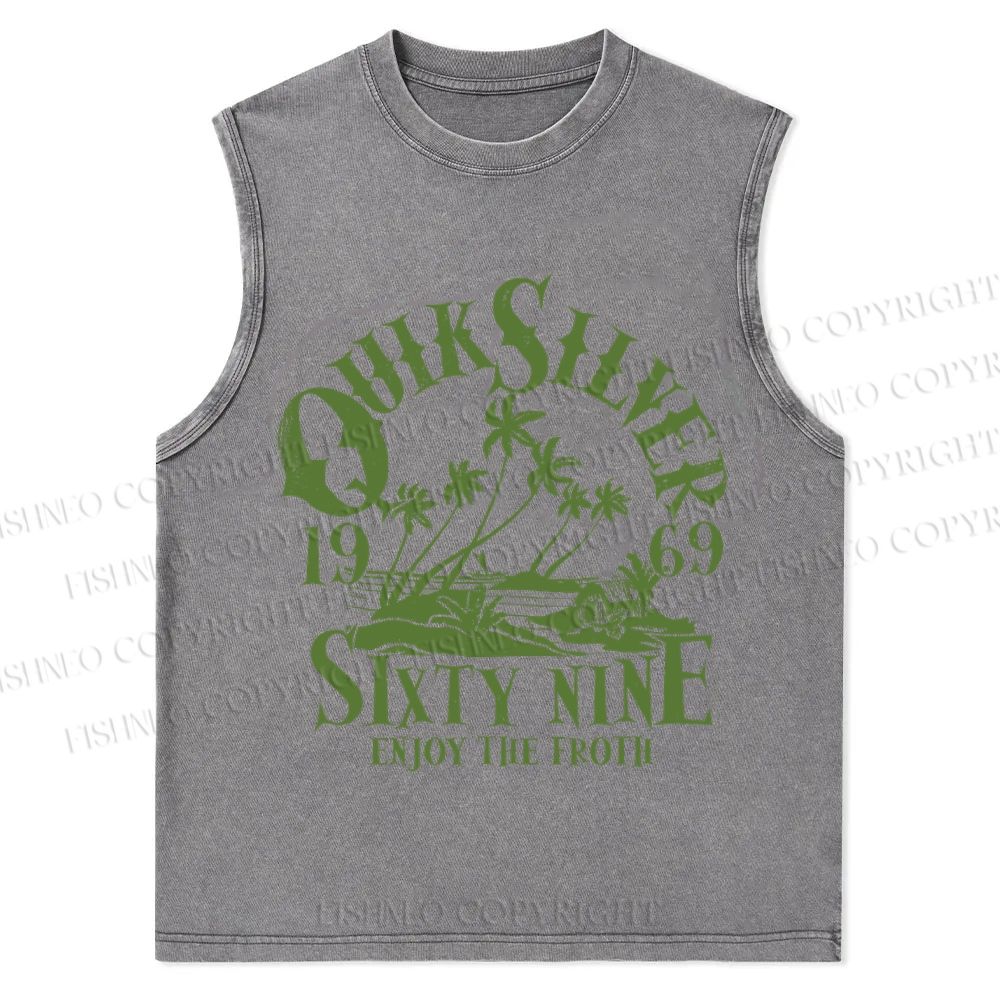 Christian Snowflake Washed Vest 2505001058