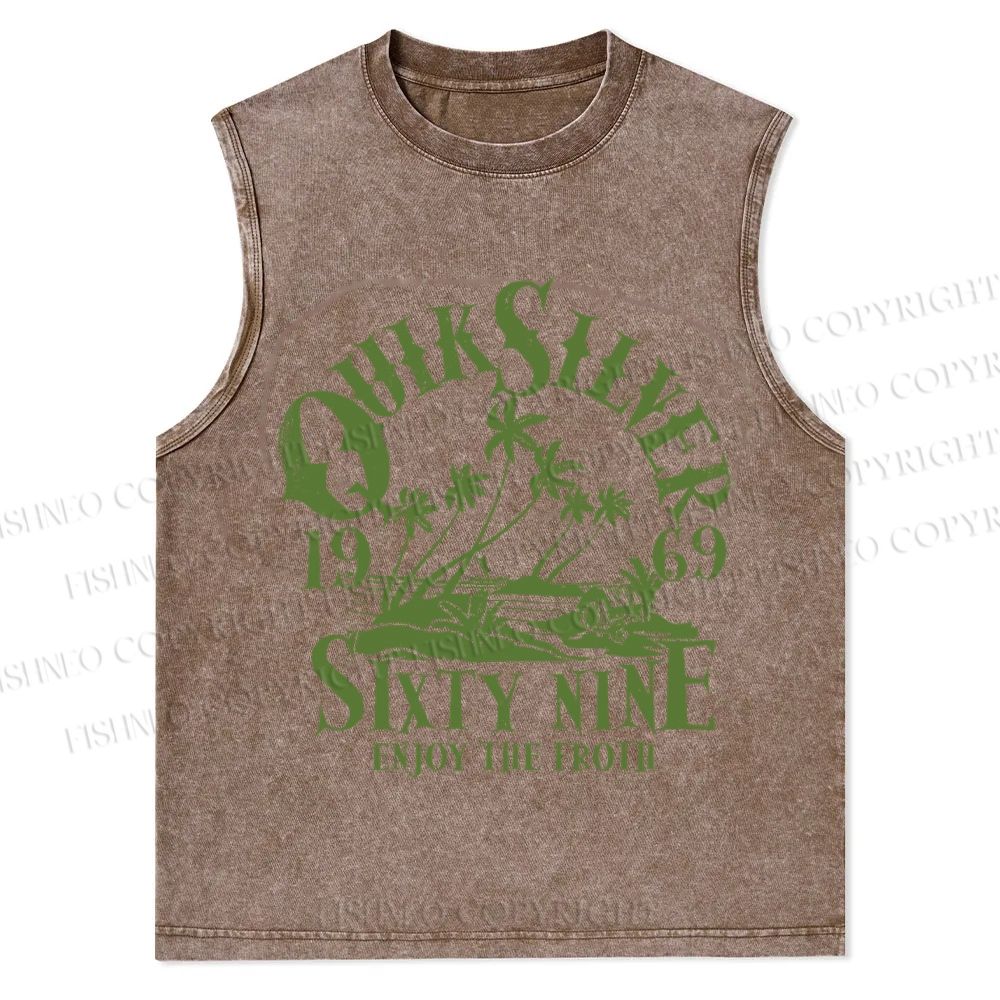 Christian Snowflake Washed Vest 2505001058
