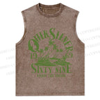 Christian Snowflake Washed Vest 2505001058