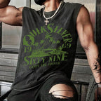 Christian Snowflake Washed Vest 2505001058