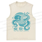 Christian Snowflake Washed Vest 2505001059