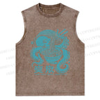 Christian Snowflake Washed Vest 2505001059