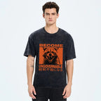 Ungovernable Raccoon Washed T-Shirt