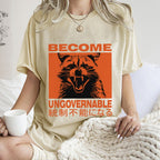 Ungovernable Raccoon Washed T-Shirt