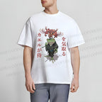 Unisex Japanese Frog Samurai Classic Cotton T-shirt