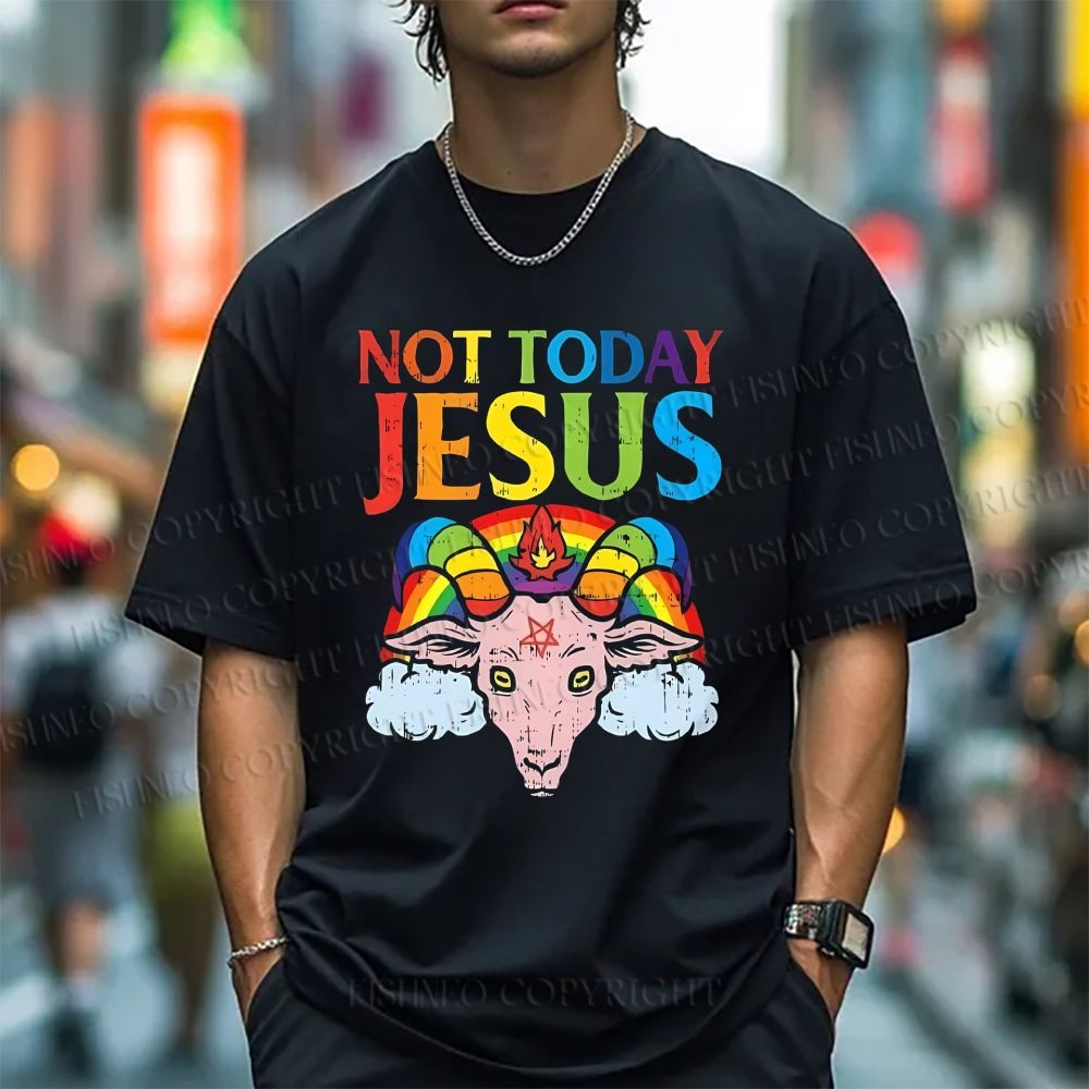 Unisex Goat Satan Classic Cotton T-shirt