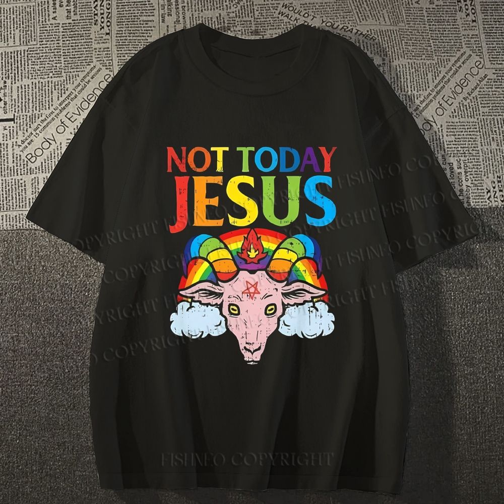 Unisex Goat Satan Classic Cotton T-shirt