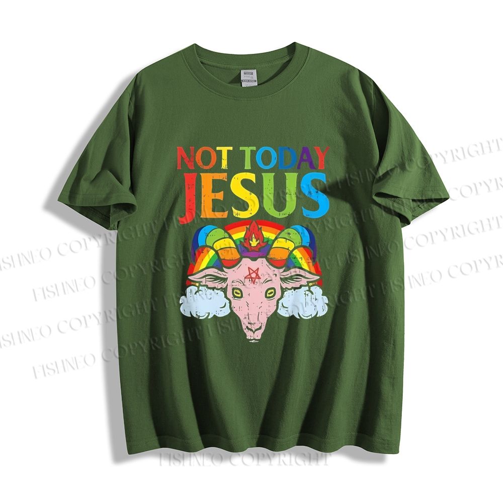 Unisex Goat Satan Classic Cotton T-shirt