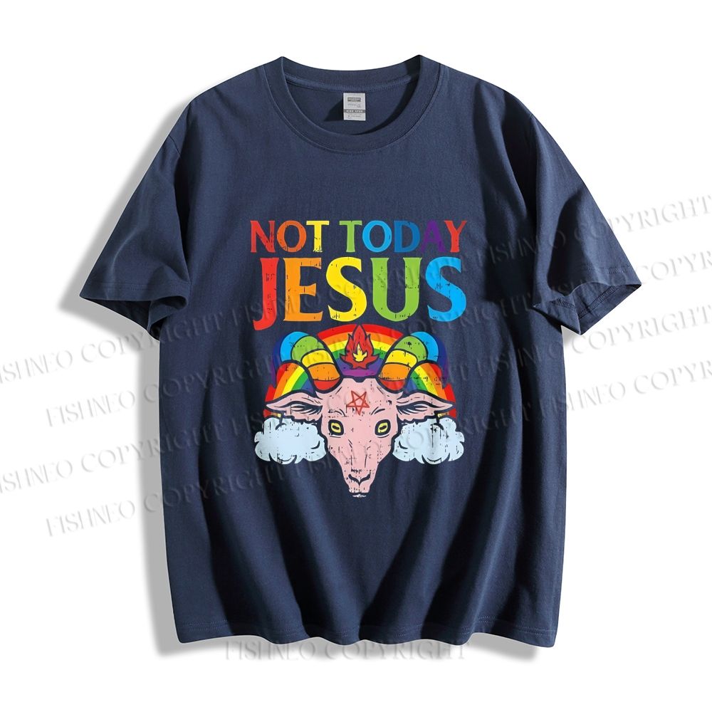 Unisex Goat Satan Classic Cotton T-shirt