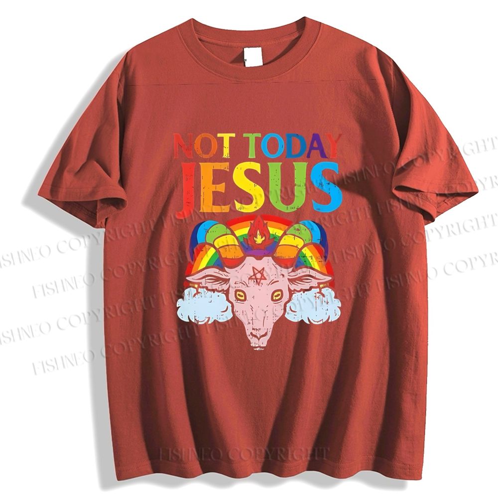 Unisex Goat Satan Classic Cotton T-shirt