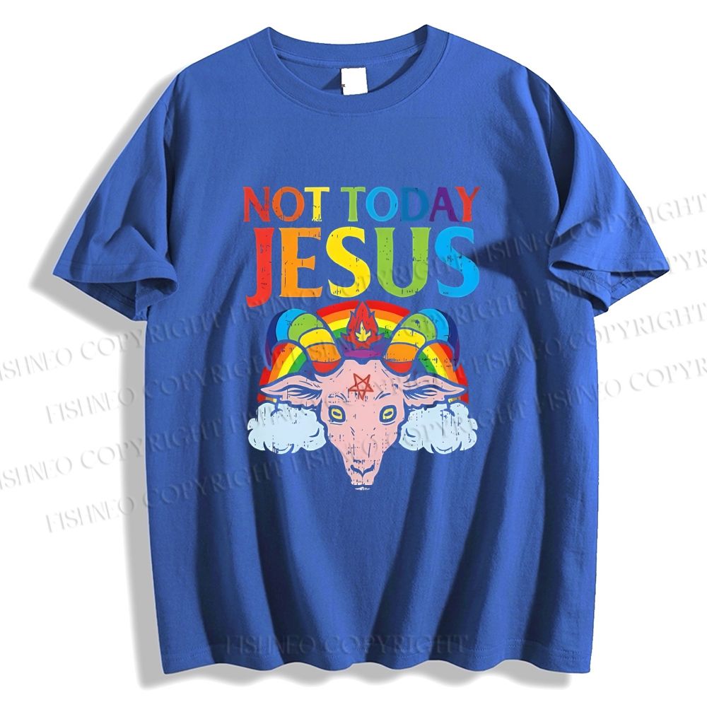 Unisex Goat Satan Classic Cotton T-shirt