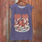 Vintage Octopus Washed Tank Top