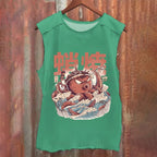 Vintage Octopus Washed Tank Top
