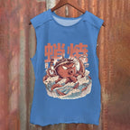 Vintage Octopus Washed Tank Top
