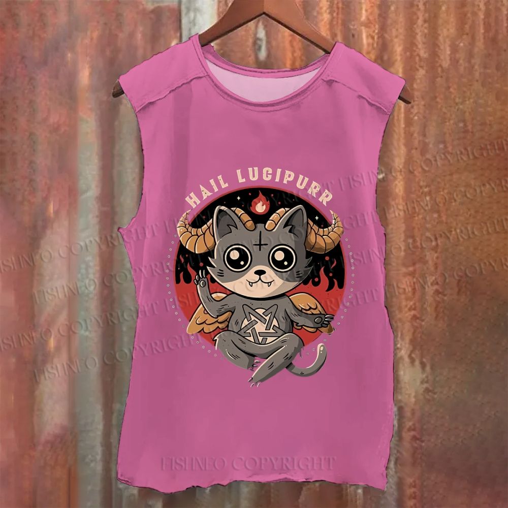 Vintage Hali Lucipurr Washed Tank Top