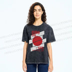 Unisex Osaka City Printed Washed Tee