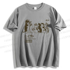 Unisex Cat Graffiti Classic Cotton T-shirt