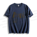 Unisex Cat Graffiti Classic Cotton T-shirt