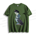 Unisex Fish Pilot Classic Cotton T-shirt