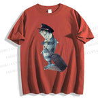 Unisex Fish Pilot Classic Cotton T-shirt