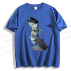 Unisex Fish Pilot Classic Cotton T-shirt